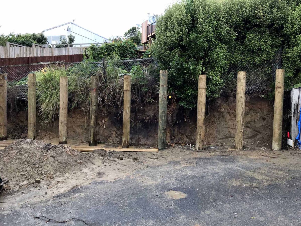 Cannon Hill Retaining Wall | Retaining Canterbury Ltd